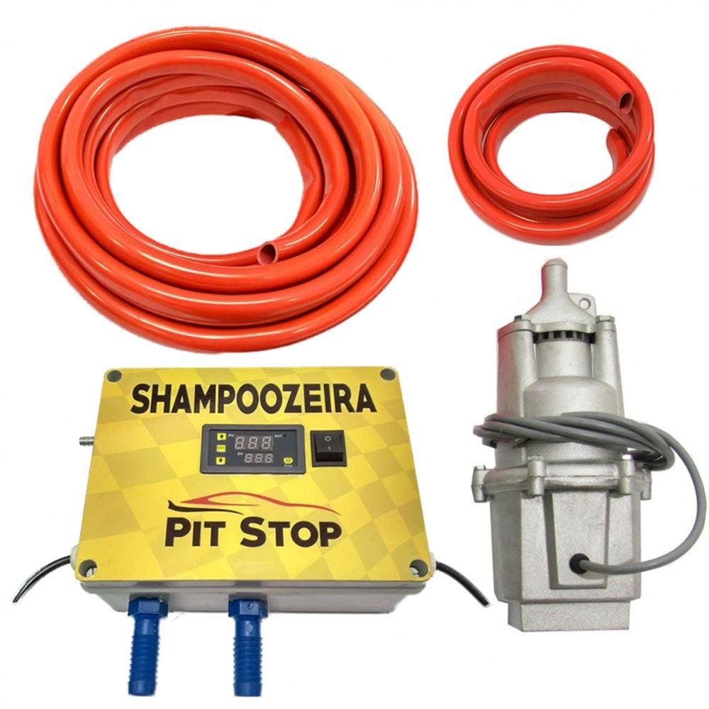 Shampoozeira Eletrônica Para Lava Rápido 220v Pit Stop