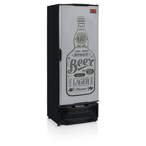 Refrigerador Vertical Cervejeira 410L Porta Cega 220V Tipo Inox Gelopar