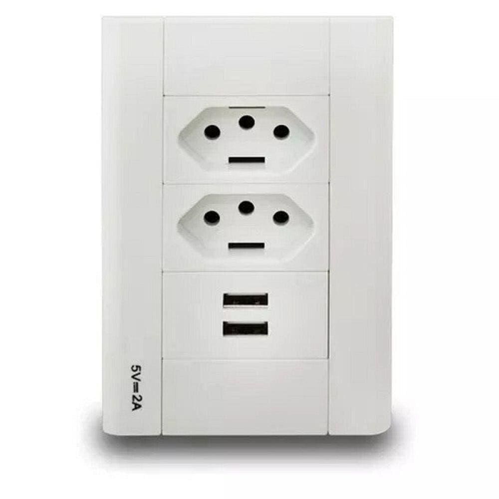 Tomada Usb Duo