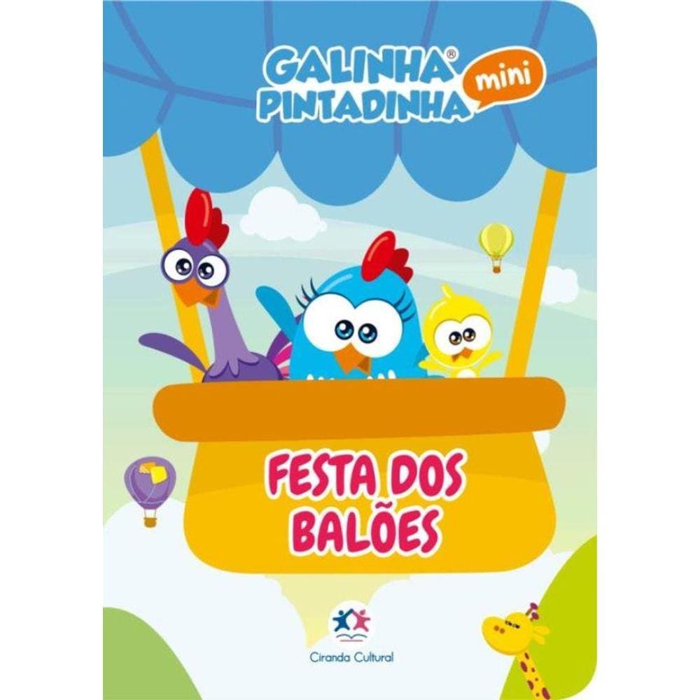 Galinha Pintadinha Mini - Festa Dos Baloes