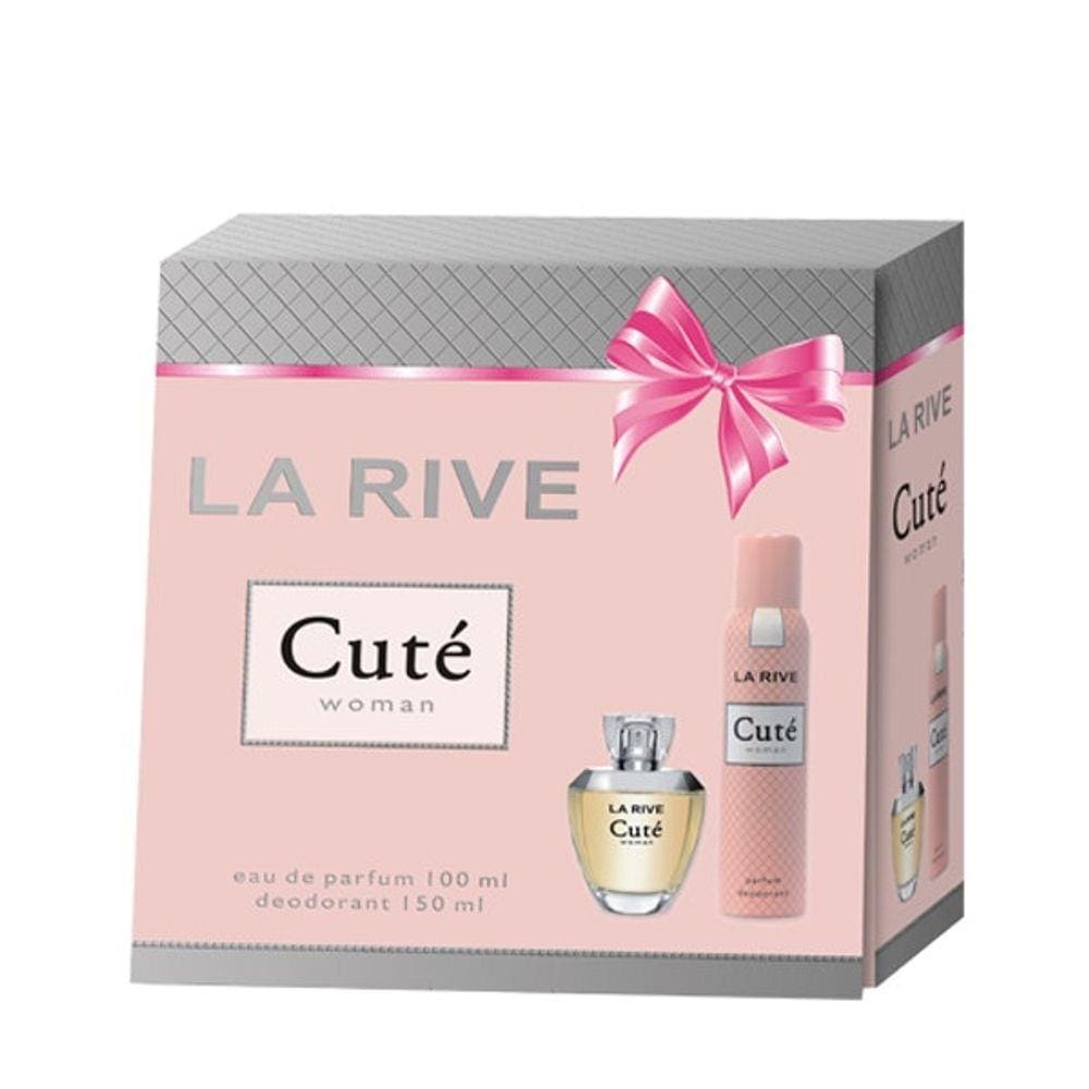Kit La Rive Cute Feminino Edp 100ml Mais Desodorante 150ml