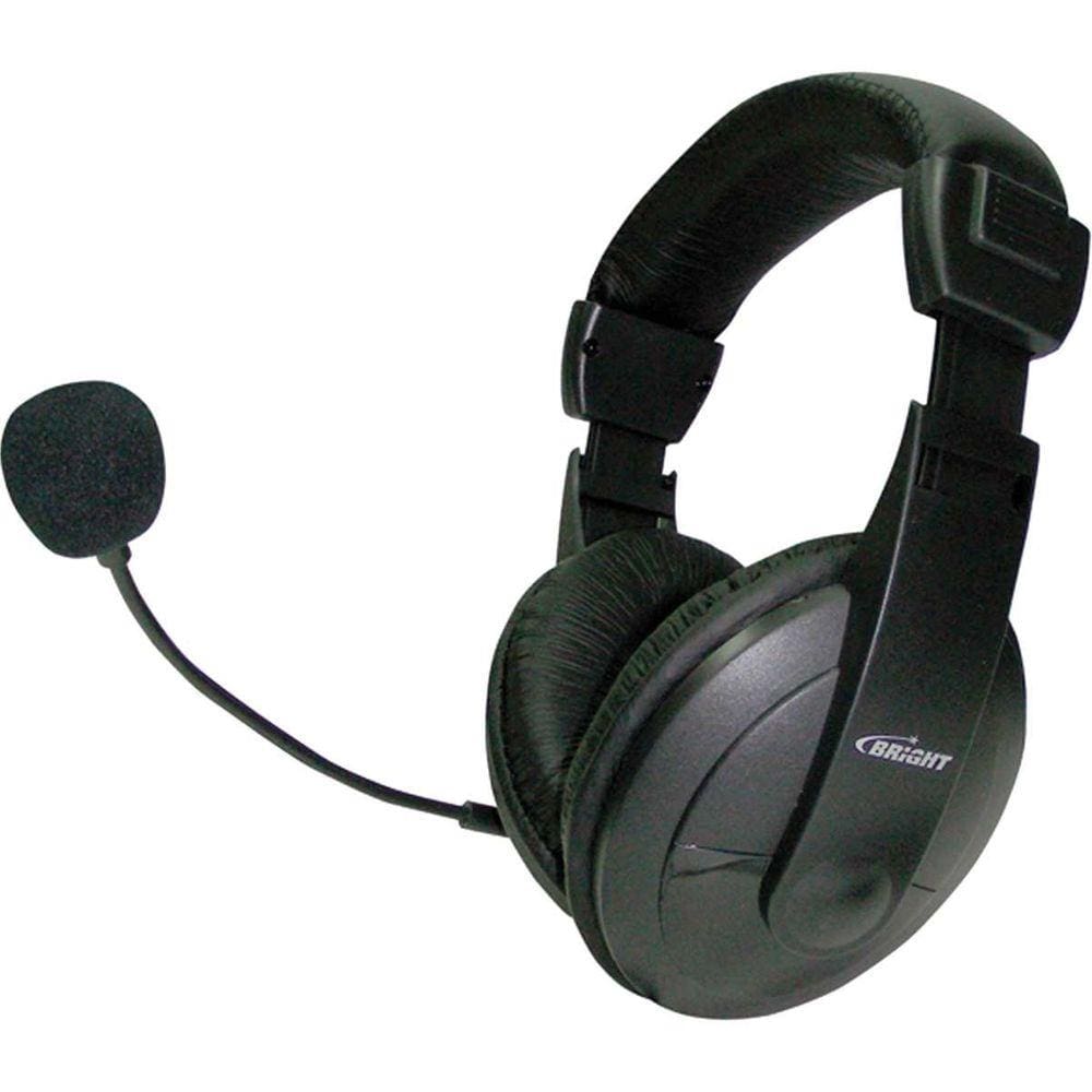 Fone de Ouvido com Microfone Vulcao Headset C/VOL. AJUST.