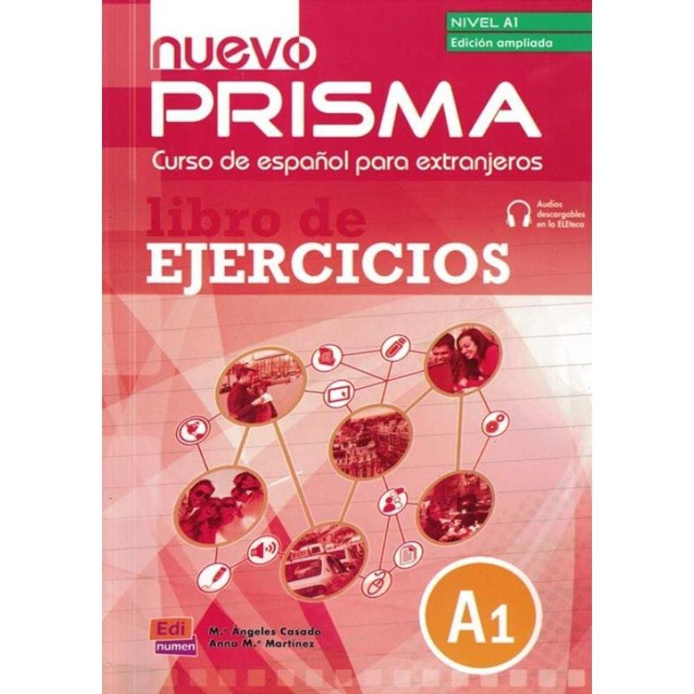 Nuevo Prisma A1 - Libro De Ejercicios + Cd - Edicion Con 12 Unidades