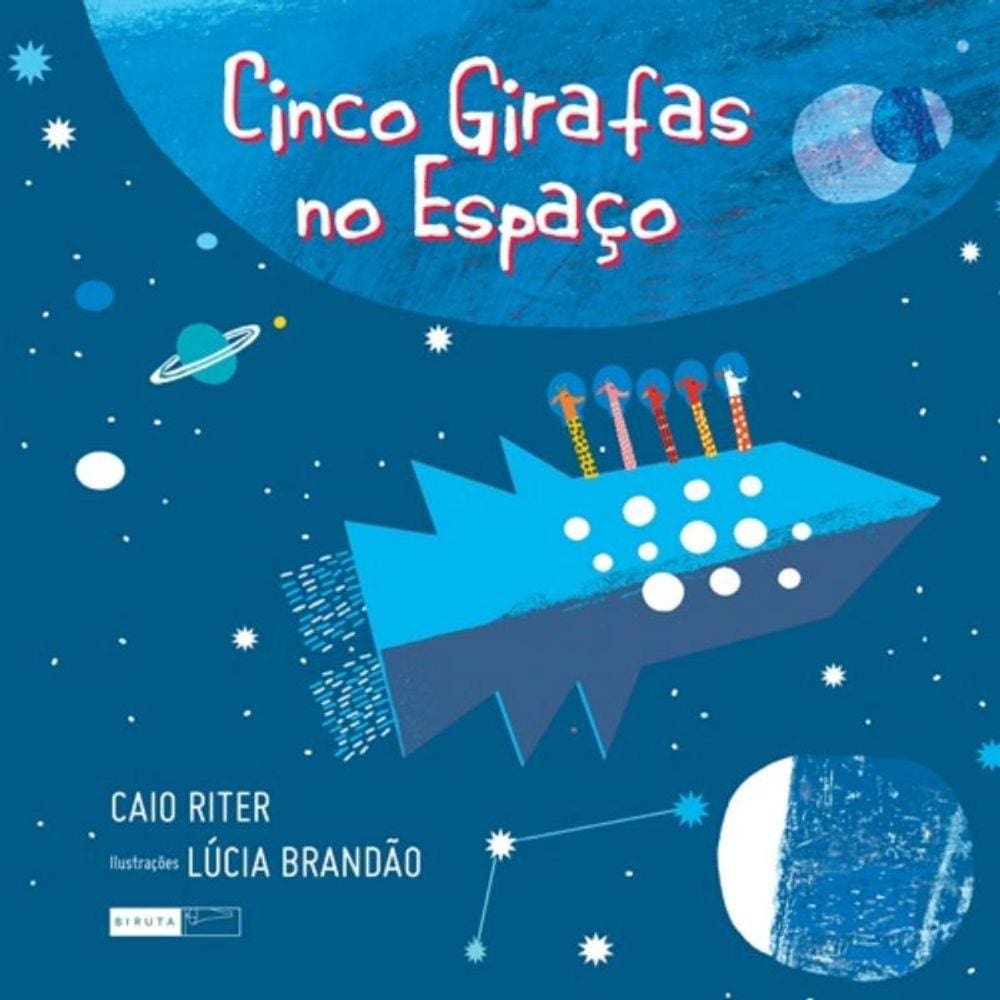 Cinco Girafas No Espaco