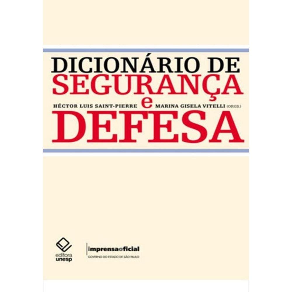 Dicionario De Seguranca E Defesa