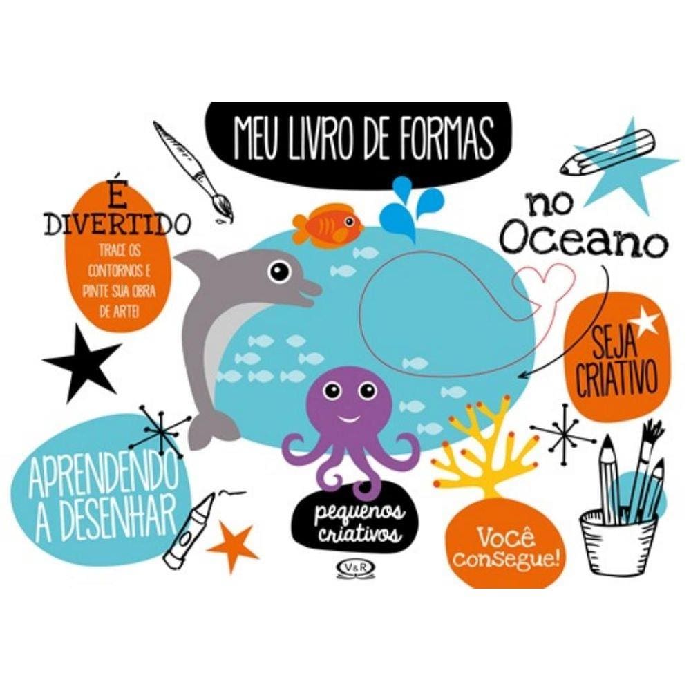 Meu Livro De Formas - No Oceano