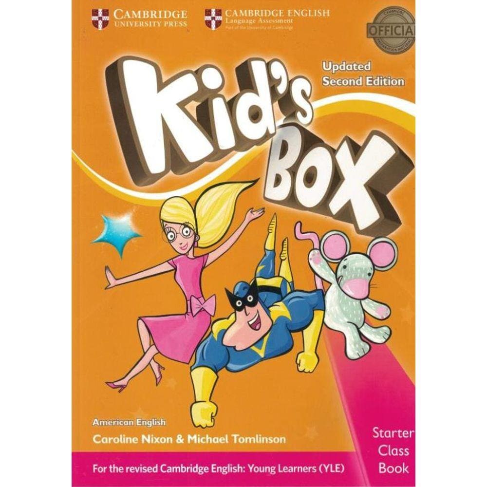 Kids Box American English Starter Class Book With Cd-Rom - Updated 2Nd Ed