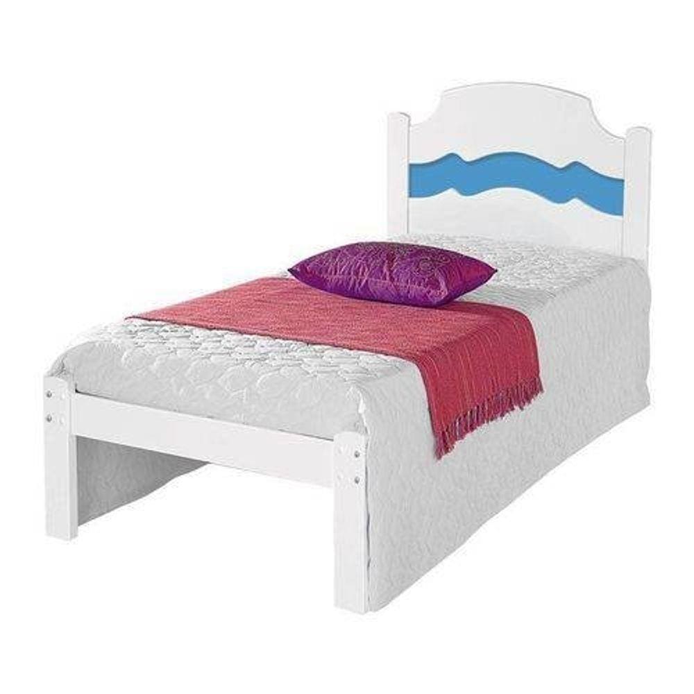 Cama De Solteiro Iris Com - Cambel Móveis