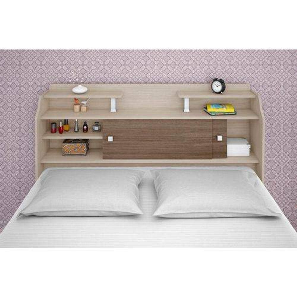 Cabeceira Casal Elisa Box - 1,58 Framar MDF e MDP
