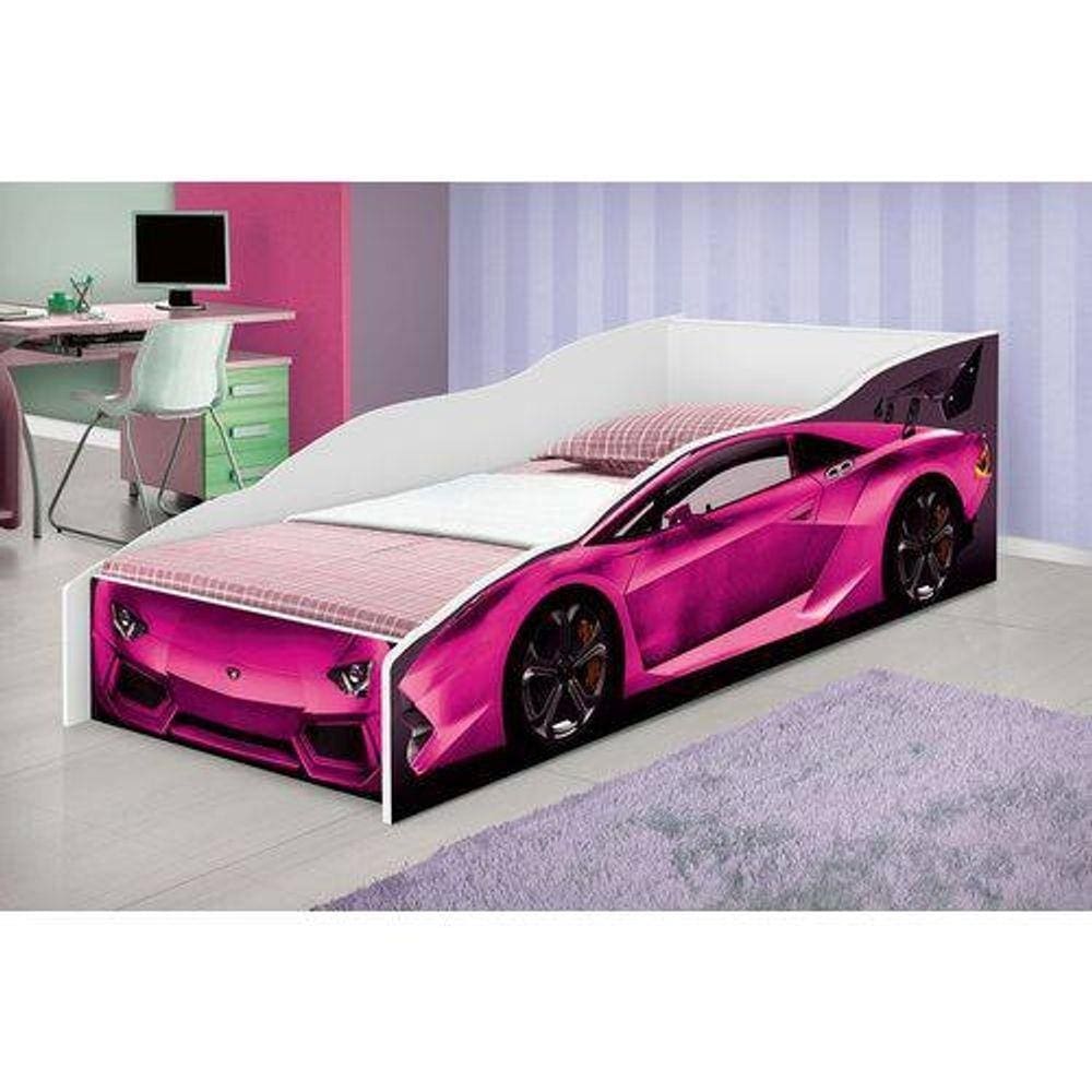 Cama Juvenil Carro Para Colchão 03 - Cambel Móveis