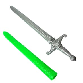 Brinquedo Infantil Espada Real Com Bainha Pica Pau