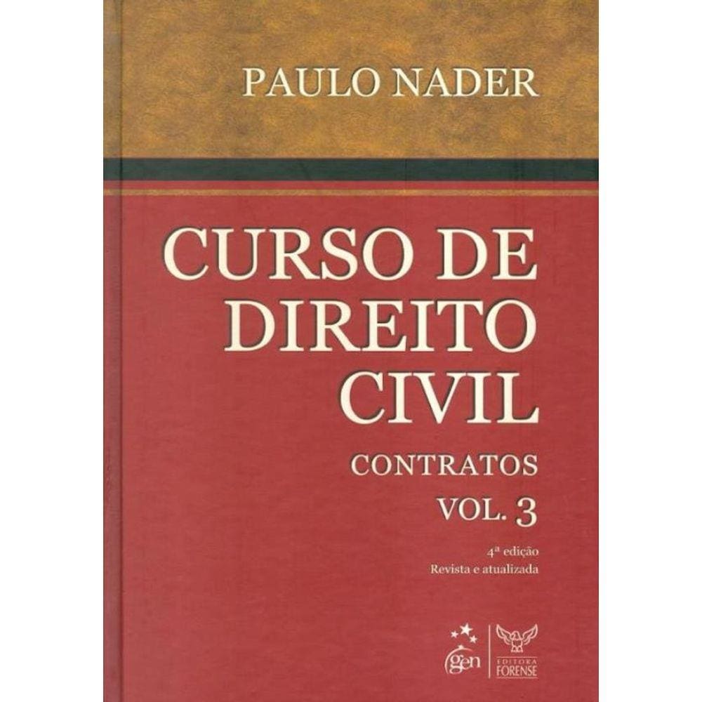 Curso De Direito Civil Vol. 3 - Contratos - 4ª Edicao
