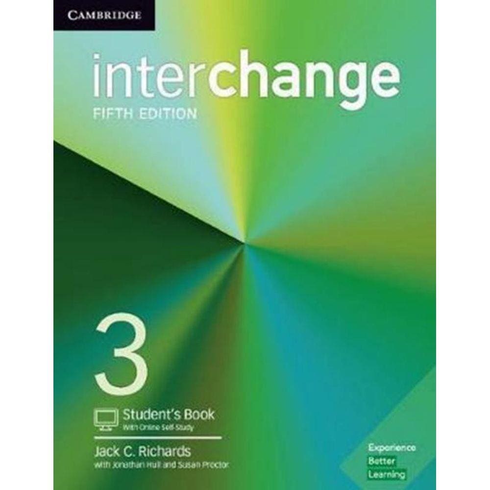 Interchange 3 Student´S Book With Online Self-Study - 5Th Ed