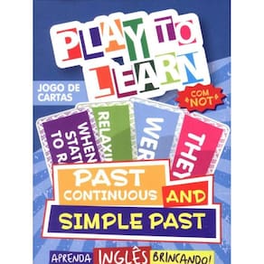 Play To Learn - Jogo De Cartas - Past Continuous And Simple Past
