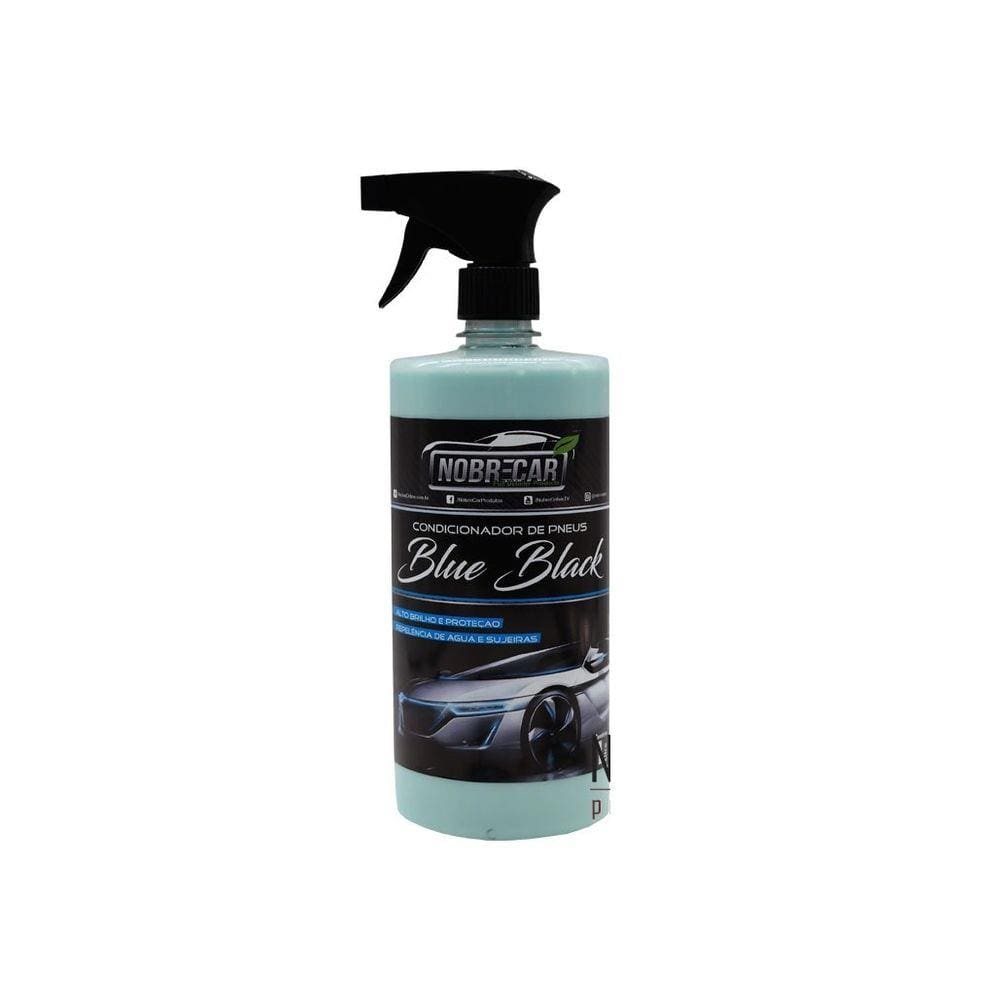 Condicionador De Pneus Alto Brilho Pretinho 1l - Blue Black