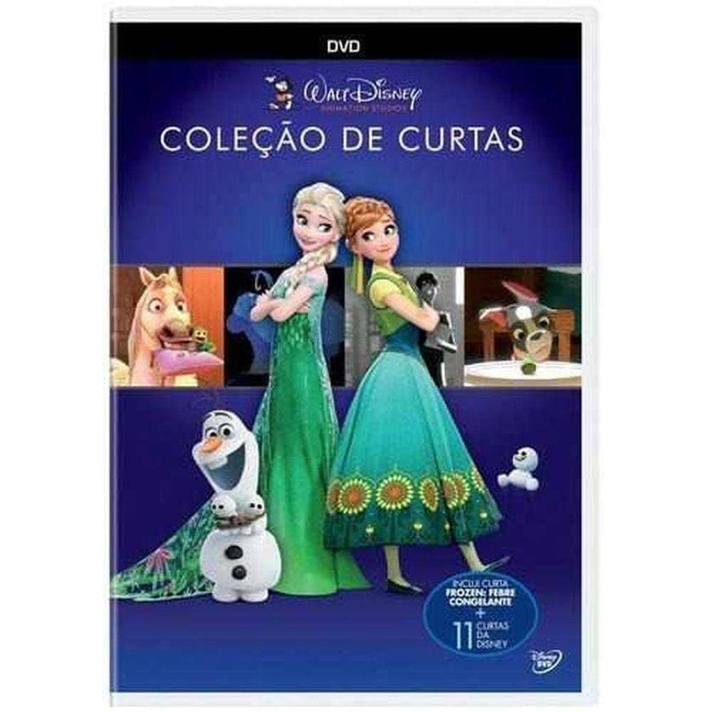 Dvd - Walt Disney Coleção De Curtas