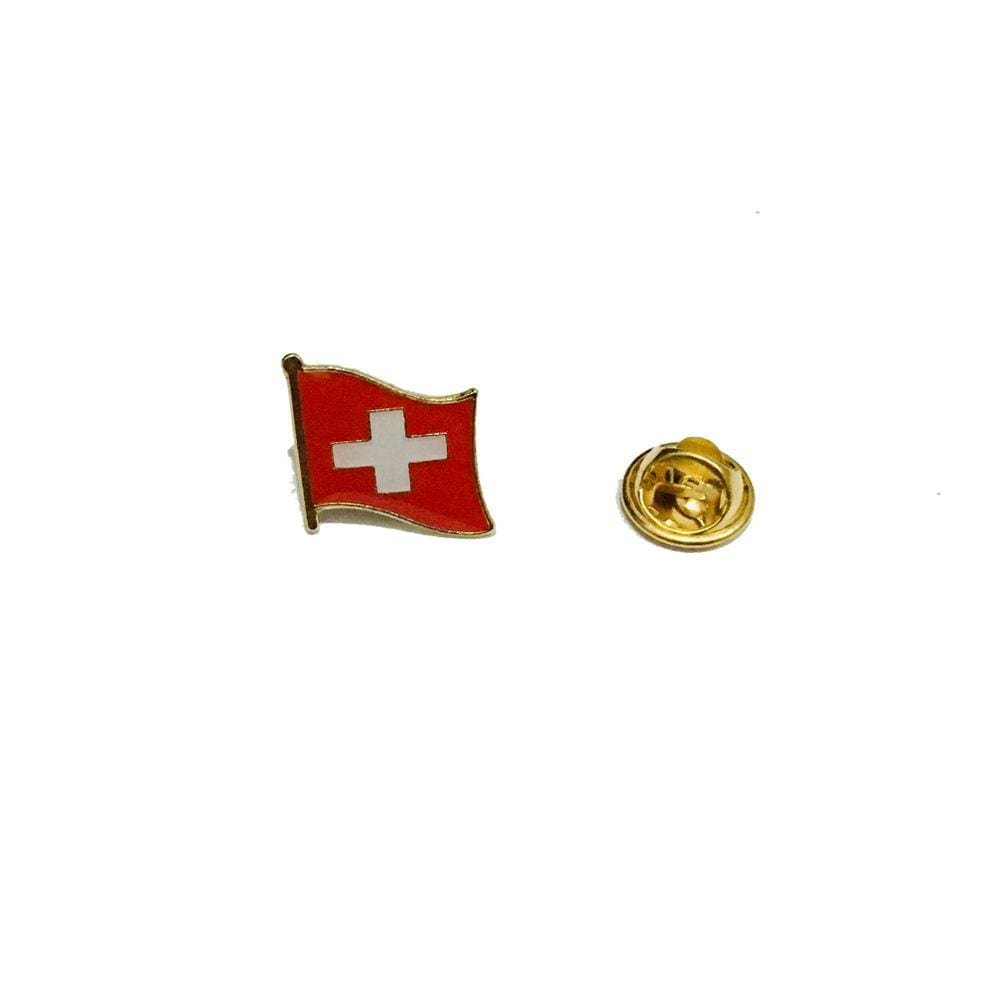 Pin da bandeira da Suíça