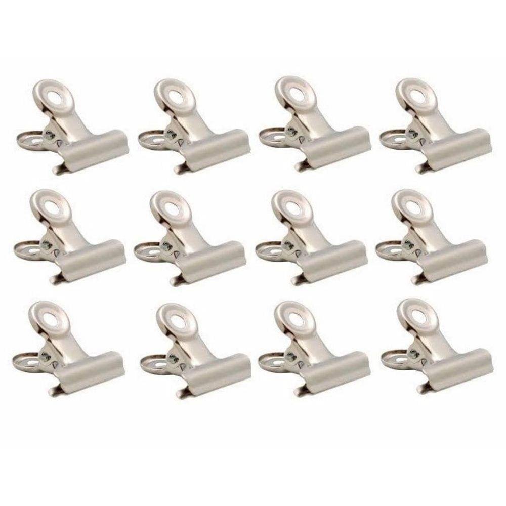 Kit 12 Presilhas Pequenas Curvatura c Tips Fibra