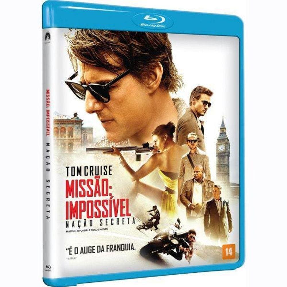 Blu-Ray - Missão Impossível: Nação Secreta