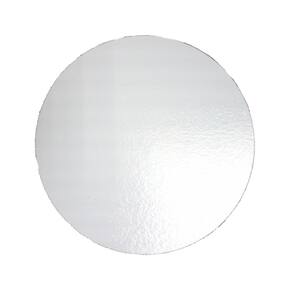 Disco de Papelão para Decoração Branco 23cm c/20un