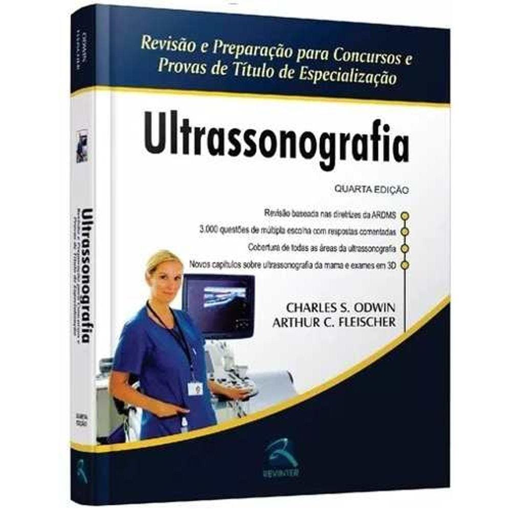 Livro Ultrassonografia - Revisão E Preparação Para Concursos E Prova E Títulos De Especialização