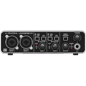 Interface de Audio USB Behringer U-Phoria UMC202HD