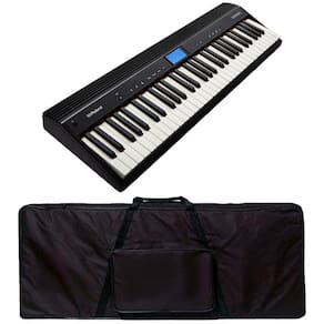 Teclado Roland Sintetizador Go Piano 61 Bluetooth + Capa Luxo