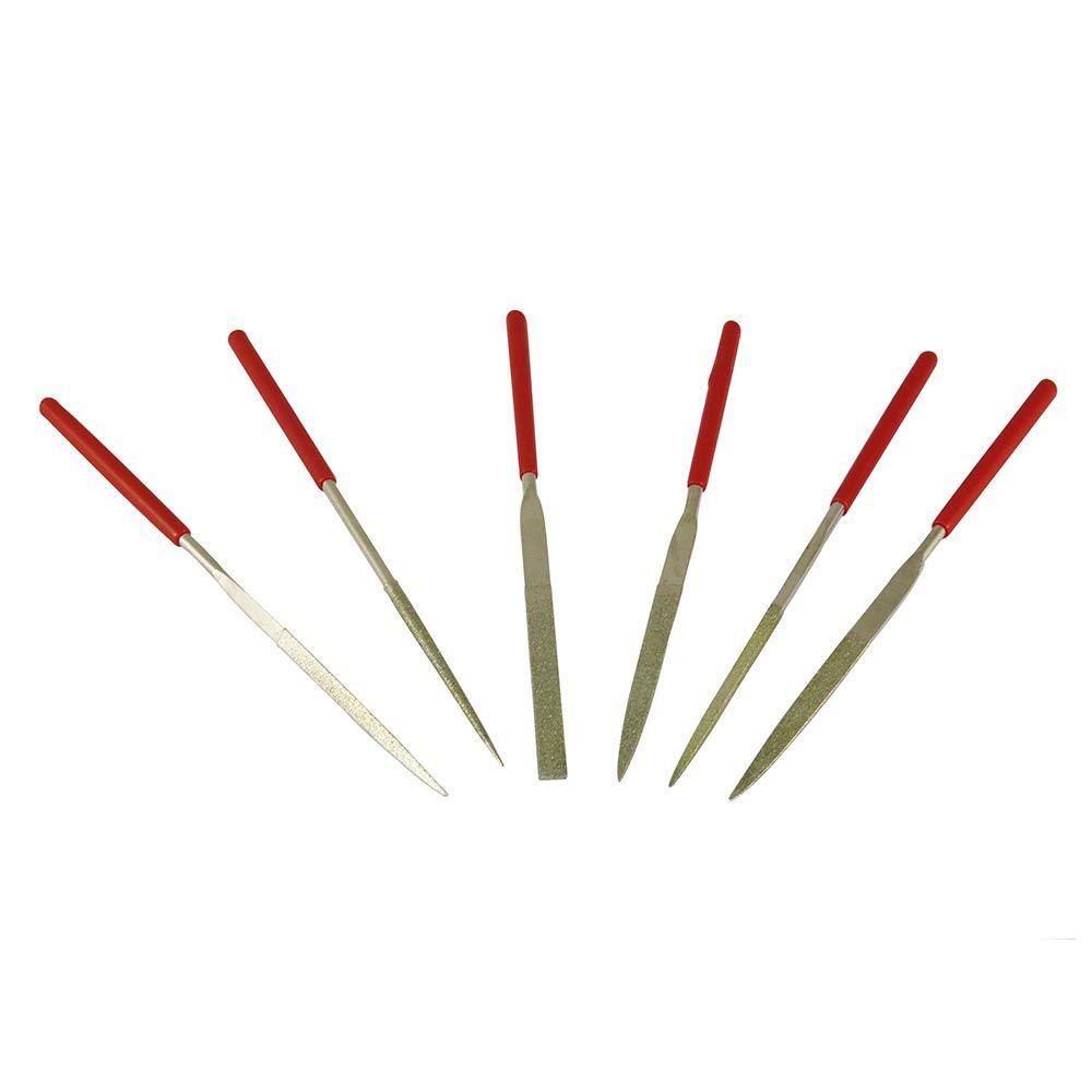 Jogo de limas agulha diamantada 158339 MTX 158339