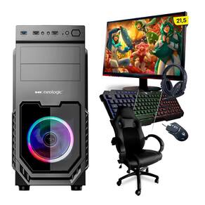 Pc Gamer Completo Neologic Start NLI81840 AMD 3000G 8GB (Radeon Vega 3  Integrado) 1TB + Cadeira Gamer - Computador Gamer - Magazine Luiza