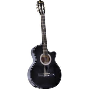 Violão Nylon Acústico Cutaway Pt C/ Tensor Urban