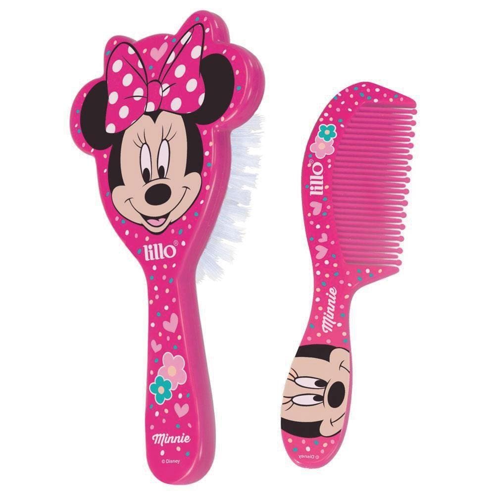 Lillo Escova/Pente Minnie 303130 Rosa