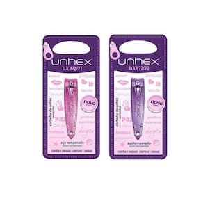 Merheje Cortador Unhas Unhex Rosa/Lilas