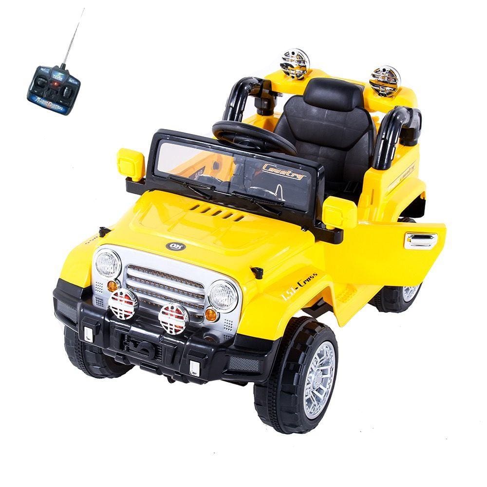 Carro Elétrico Infantil Jipe Power Vermelho 12V com 2 Lugares e