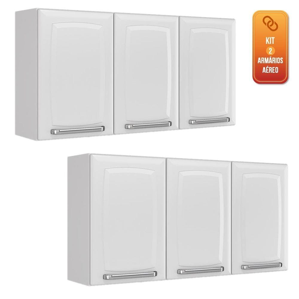 Armario Aereo Itatiaia Luce Kit com 2 peças modelo IP3-105