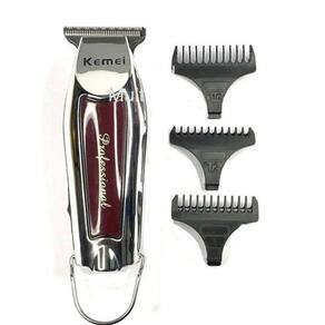 Maquina De Acabamento Cabelo Barba Profissional Sem Fio Kemei Km-9163 Bivolt