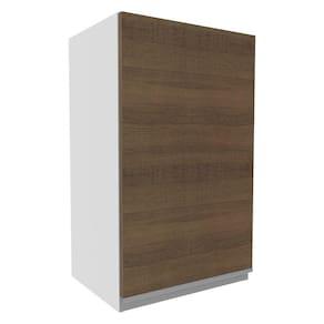 Armário Aéreo Glamy 40 cm 1 Porta Branco/Rustic Madesa