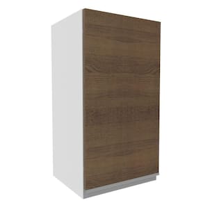 Armário Aéreo Glamy 35cm 1 Porta Branco/Rustic Madesa