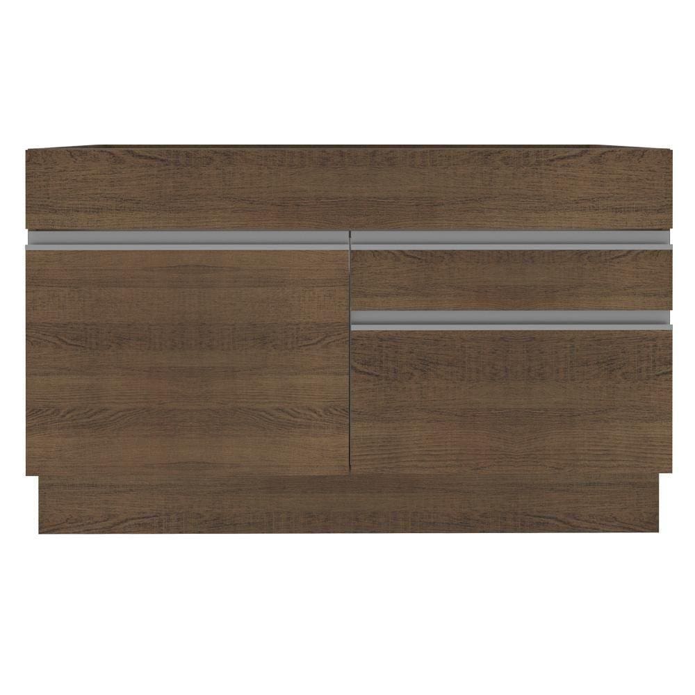 Balcão de Pia Glamy Rustic 1 Porta e 2 Gavetas Madesa