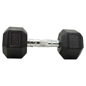 Par de Halteres Sextavado 9Kg Ahead Sports AS2102I