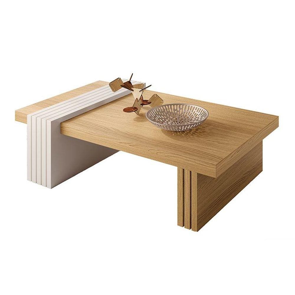 Mesa de Centro Luna Chevron - HB Móveis