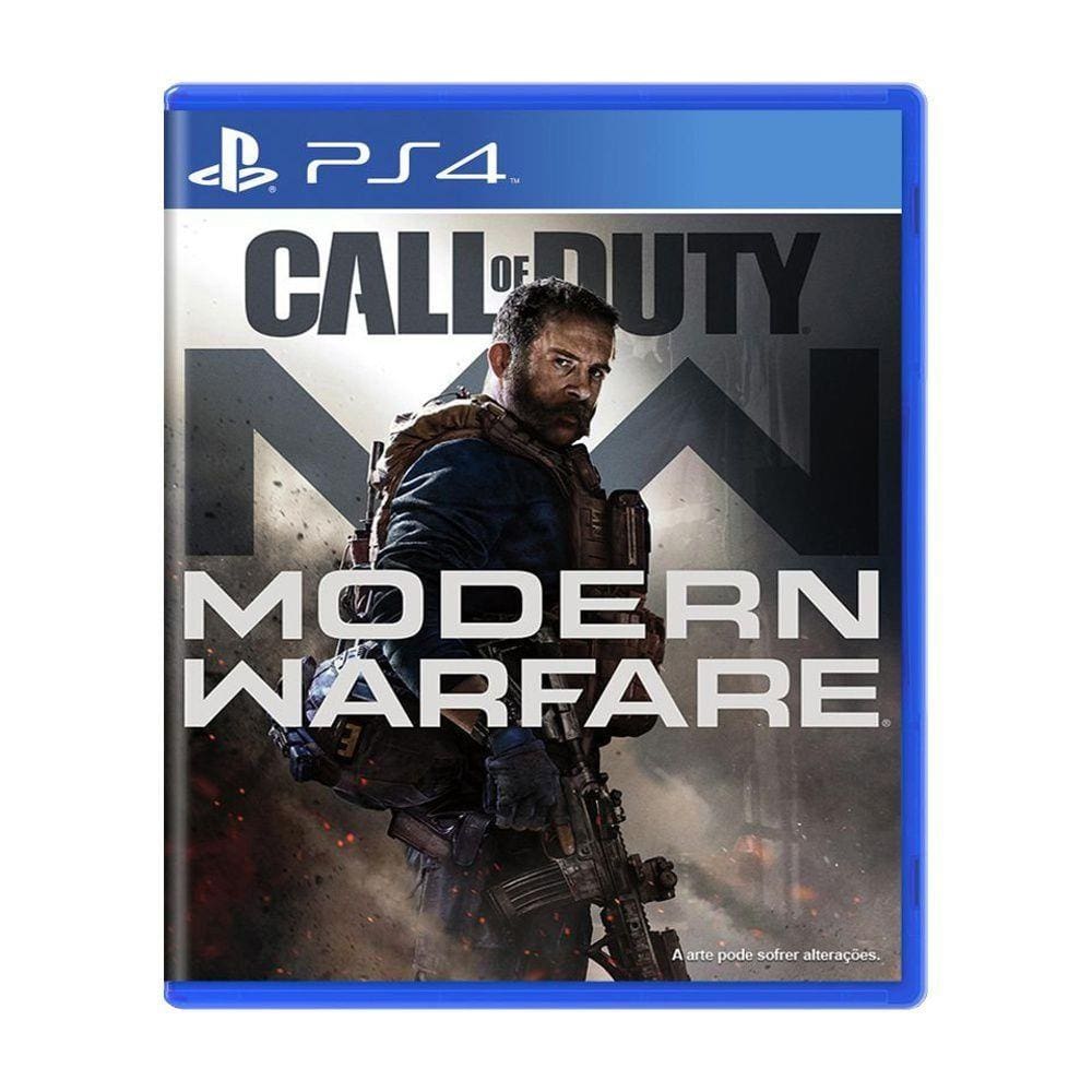 Jogo midia fisica call of duty modern warfare remastered ps4