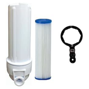 Filtro Água Caixa Dágua Cavalete Com Refil Lavável Plissad