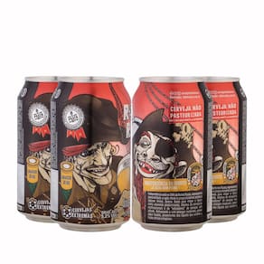 Pack 4 Cervejas Roleta Russa APA Lata 350ml