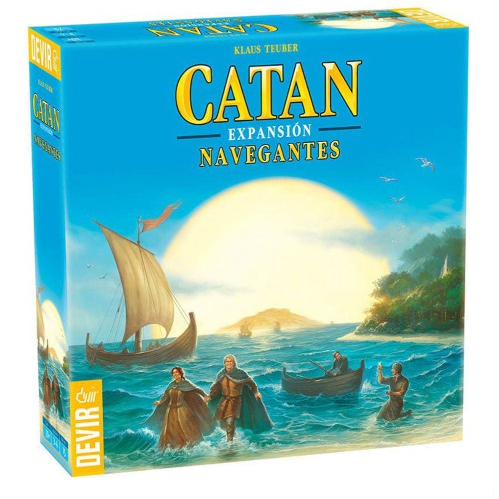 Catan Navegantes Expansão de Jogo de Tabuleiro Devir BGCATANNAVPT