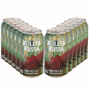 Pack 12 Cervejas Roleta Russa IPA Lata 350ml
