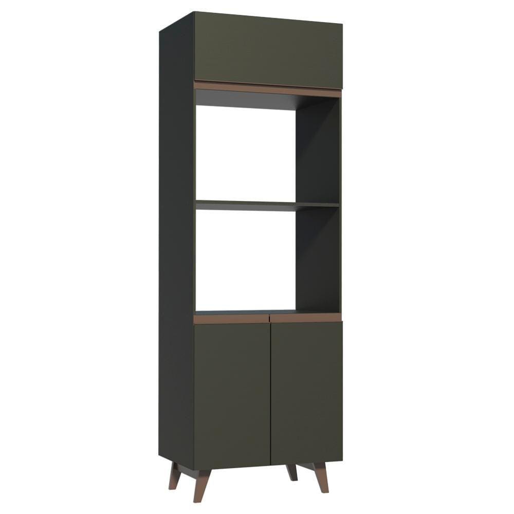 Torre Quente Madesa Reims 70 cm 3 Portas - Preto