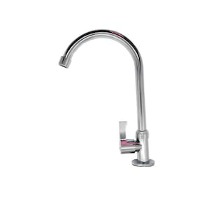 Torneira De Cozinha Simples Mesa Pia Metal Cromado Arejador