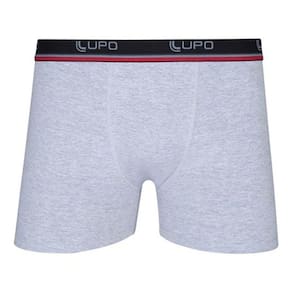 Cueca Boxer Lupo Algodão Masculina Plus Size
