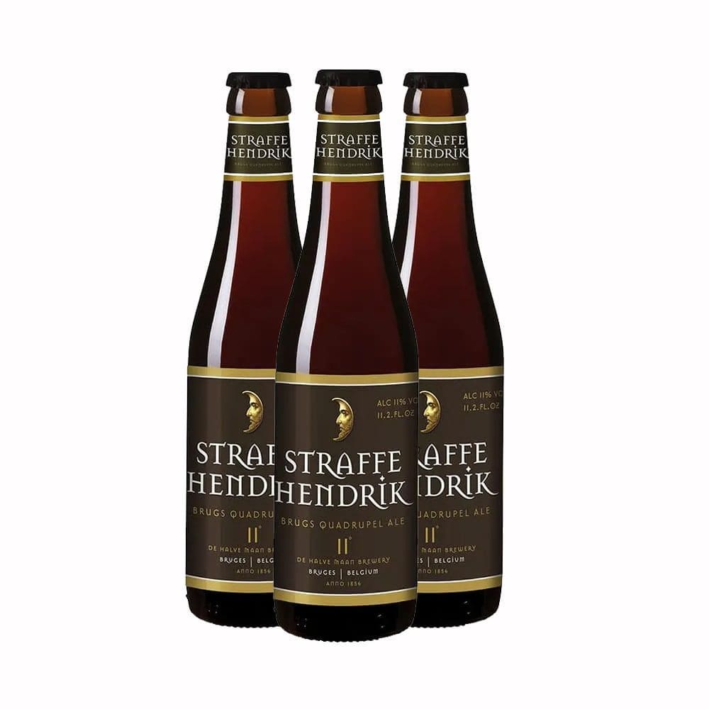 Pack 3 Cervejas Belga Straffe Hendrik Quadrupel 330ml