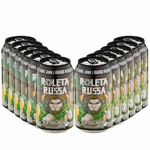 Pack 12 Cervejas Roleta Russa New England IPA Lata 350ml